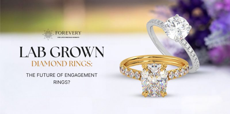 lab-grown diamond engagement rings